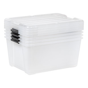 Portable Storage Box - Lock And 2.6 Qt Square | Wayfair